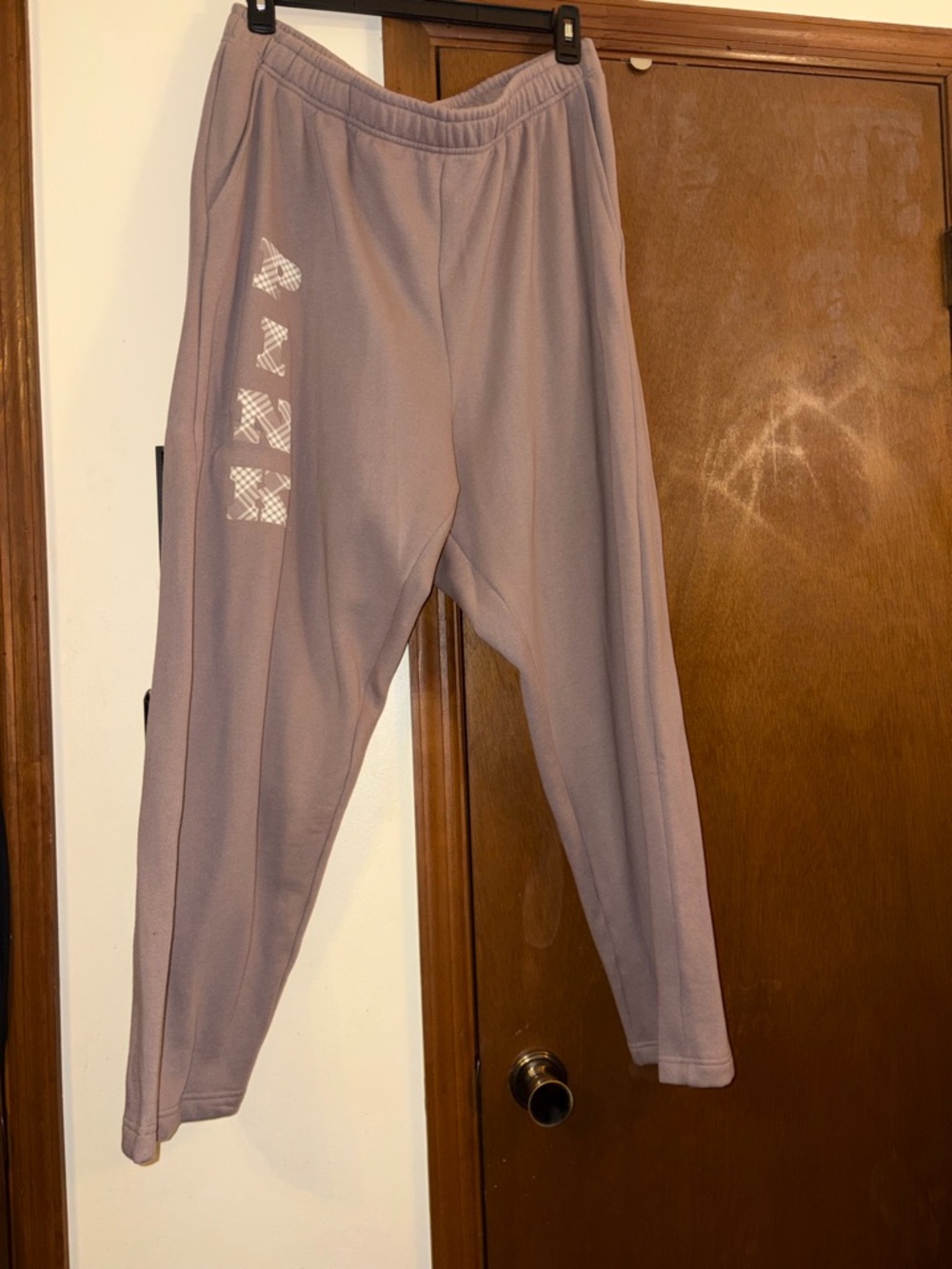 PINK Victoria's Secret Tan Lounge set pants and hoodie